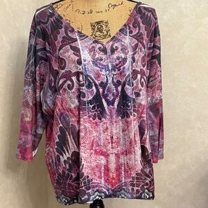 STYLE & CO WOMAN TOP 2X